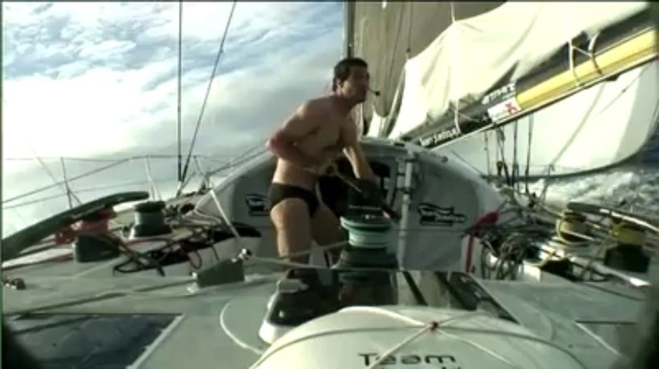 Vendée Globe. Des images embarquées à bord de Team Plastique