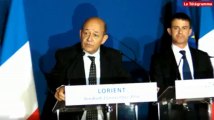 Lorient. Le Drian : 