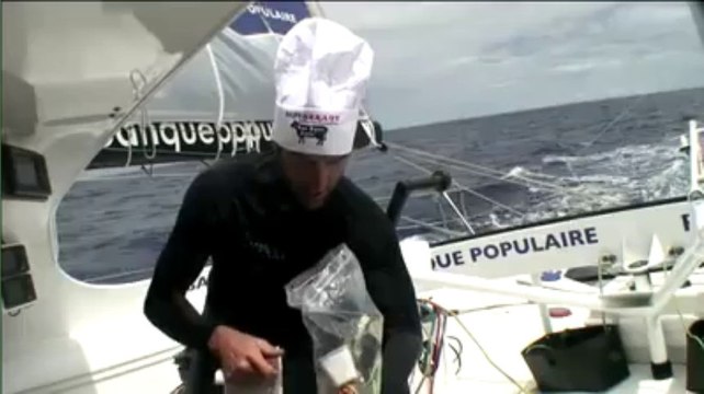 Vendée Globe. Armel Le Cléach, chef-skipper