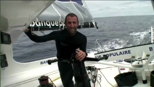 Vendée Globe. Armel Le Cléac'h parle de Virtual Regatta