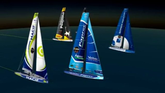 Vendée Globe. Carte animée : le point à 9 h
