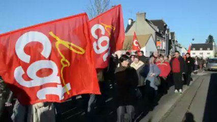 Rosporden (29). Boutet-Nicolas : 1.500 manifestants dans la rue