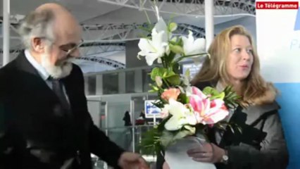 Brest. L'aéroport fête sa millionième passagère de l'année