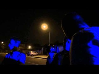 Gricignano (CE) - Rogo di rifiuti in Via Casolla (23.10.13)