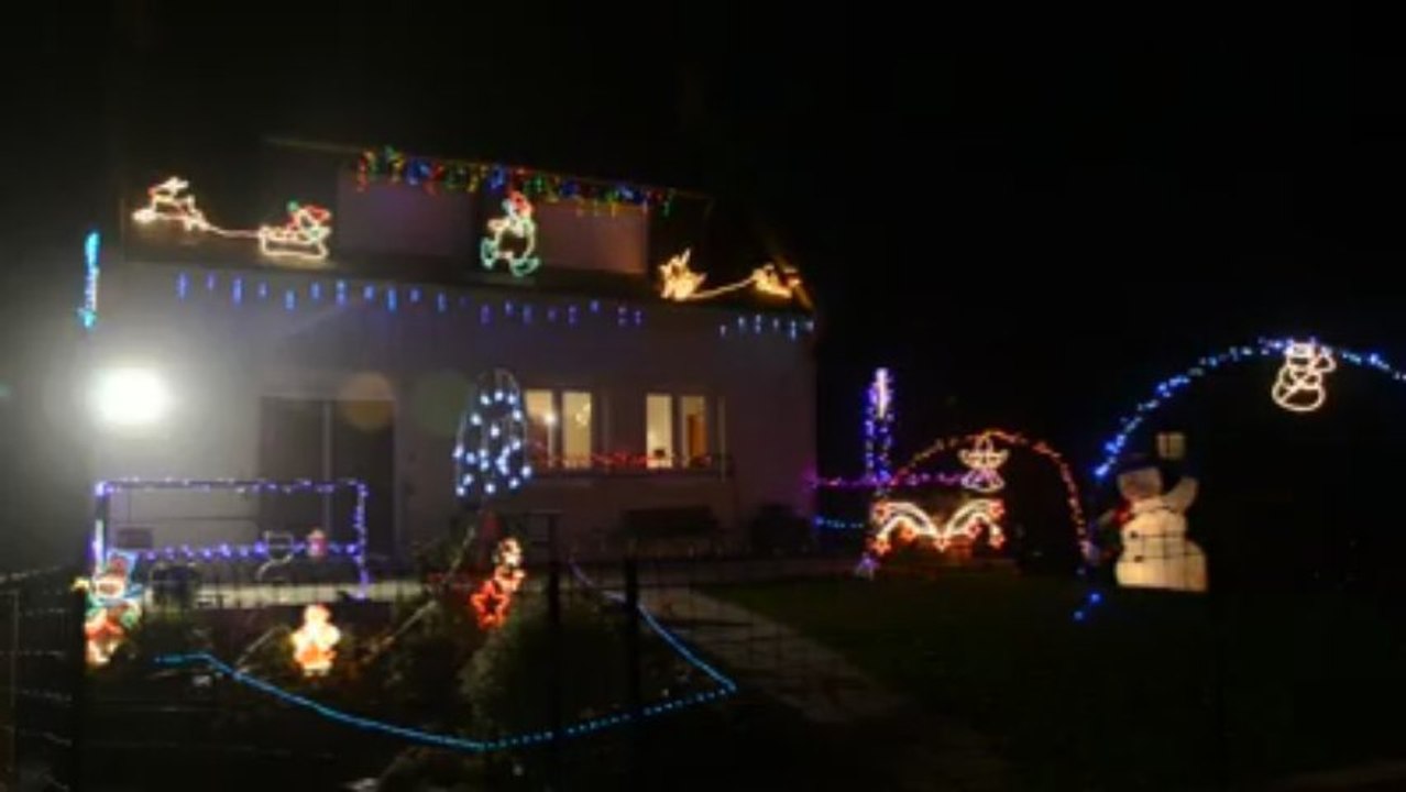 Plougonven. Les illuminations de Noël