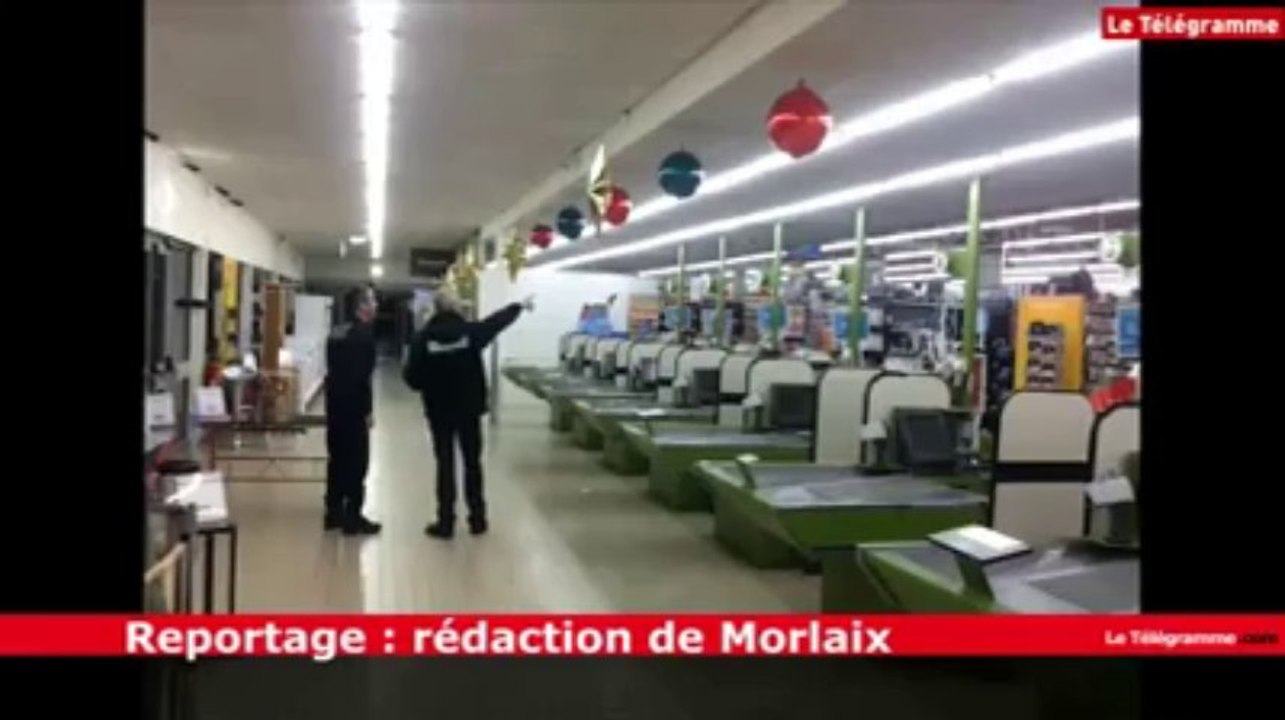 Landivisiau (29). Un supermarché braqué par deux personnes armées