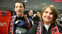 Brest. Le PSG à l'aéroport : paroles de supporters !