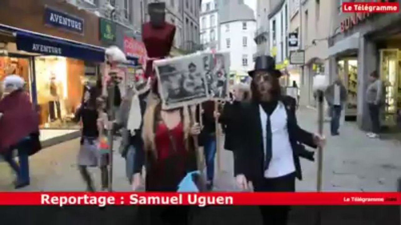 Saint-Brieuc. Un défilé de fin du monde loufoque et ironique