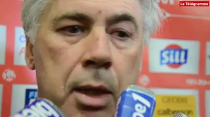 Brest-PSG. Ancelotti : "On a mérité de gagner"
