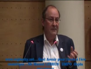 Mr Marcel LEBRUN : Quel avenir pour l'école à l'ére numerique ? / UMPO  oujda / Maroc