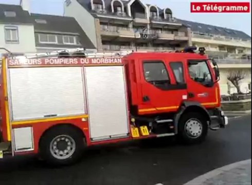 Incendie à Quiberon