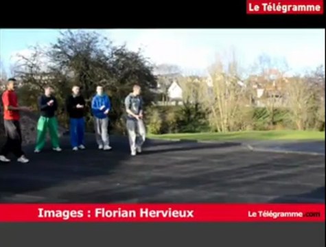 Le parkour. Des saltos dans la ville à Saint-Brieuc
