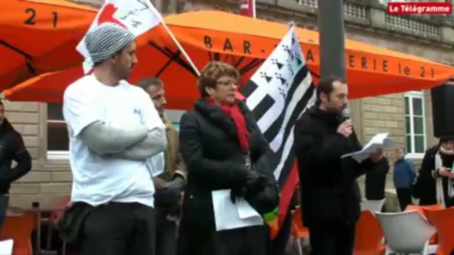 Quimper. 600 personnes en faveur du mariage pour tous