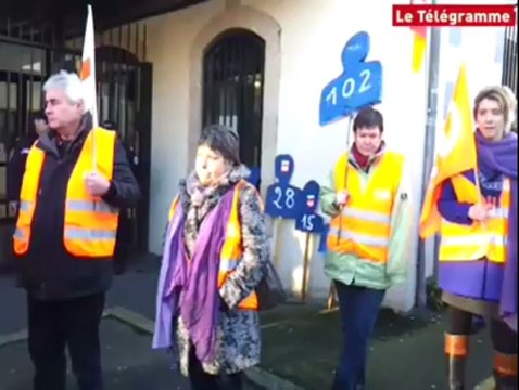 Lannion. Les salariés d'Alcatel se mobilisent contre les restructurations
