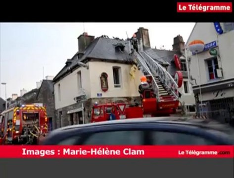 Paimpol. Deux blessés dans un incendie