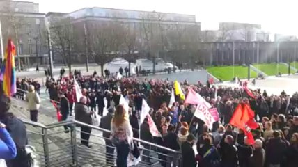 Brest. 400 personnes disent "oui" au mariage pour tous