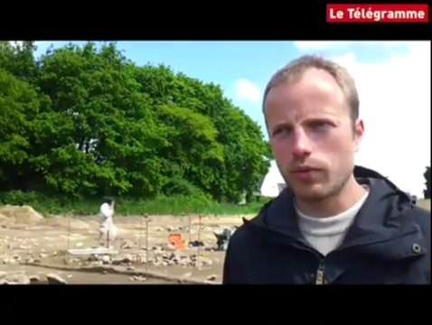 Le bono (56). Fouilles archéologiques : un site exceptionnel mis à jour