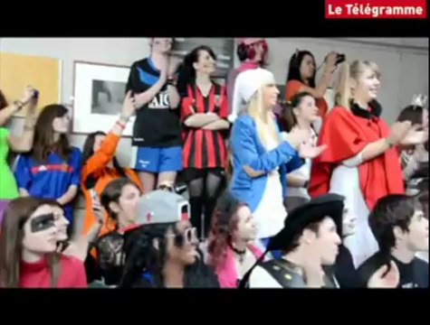 Quimperlé. Carnaval au lycée
