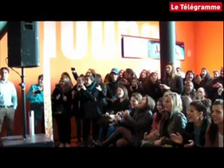 Quimper. La visite de M. Pokora attire 300 fans