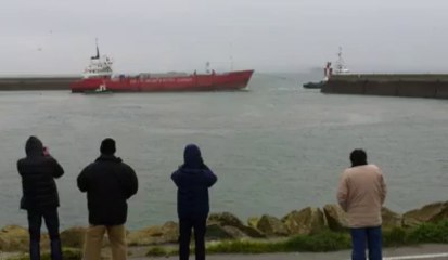 L'Antigone Z quitte Douarnenez pour Brest