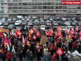 Saint-Brieuc. 700 manifestants contre la réforme de l'emploi