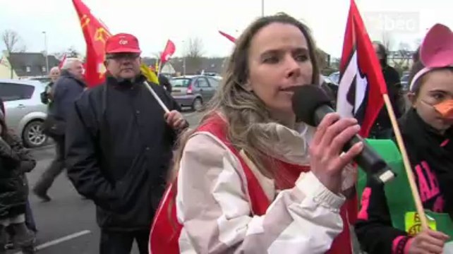 Manifestation pour la sauvegarde de Gad SAS