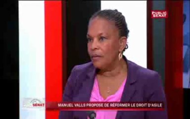 Download Video: 24h Sénat - Christiane Taubira à propos du droit d'asile