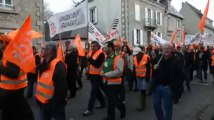 Agroalimentaire. 500 manifestants à Pontivy