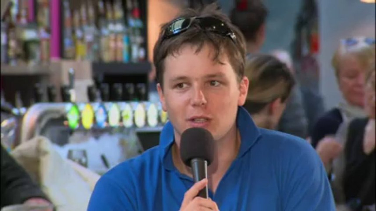 Le Café de la Marine au départ de la Transat Bretagne-Martinique avec Erwan Tabarly et Simon Troël