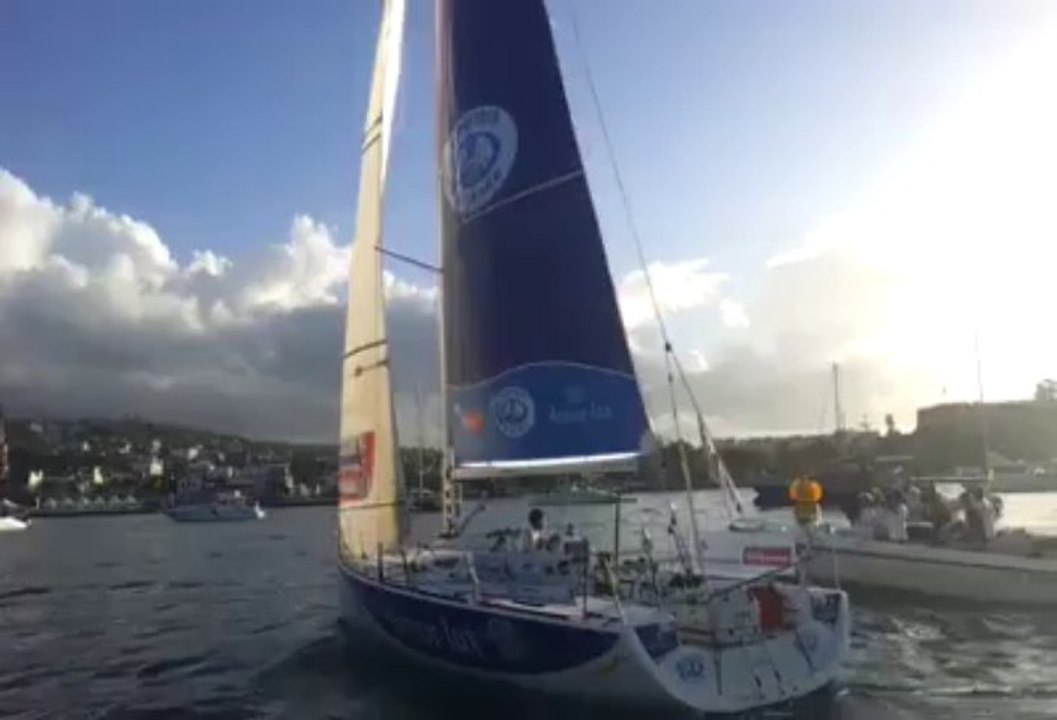 Erwan Tabarly remporte la Transat Bretagne-Martinique
