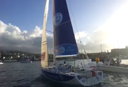Erwan Tabarly remporte la Transat Bretagne-Martinique