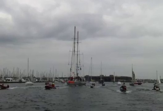 Tara Océans quitte Lorient pour l'Arctique