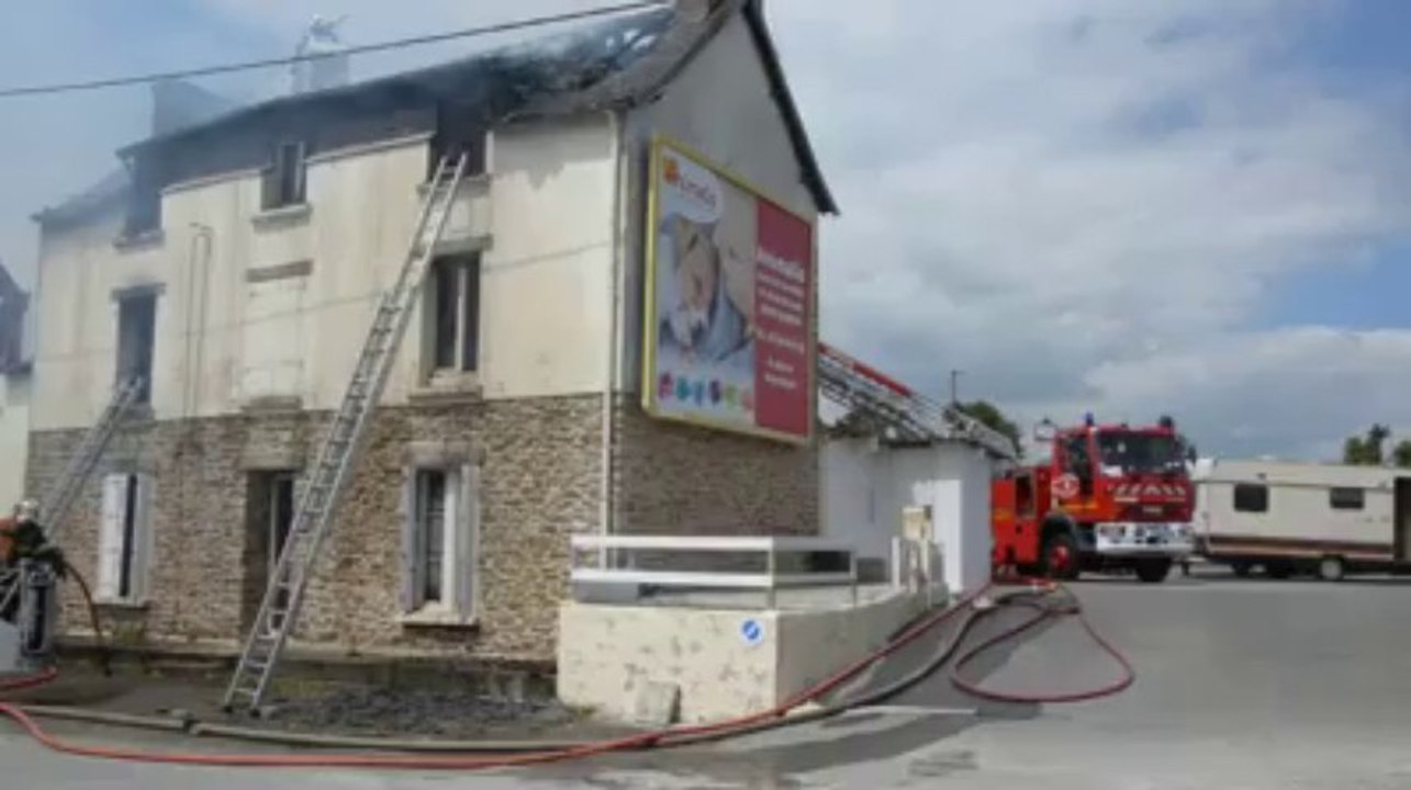 Quimper. Deux maisons en cours de rénovation ravagées par un incendie