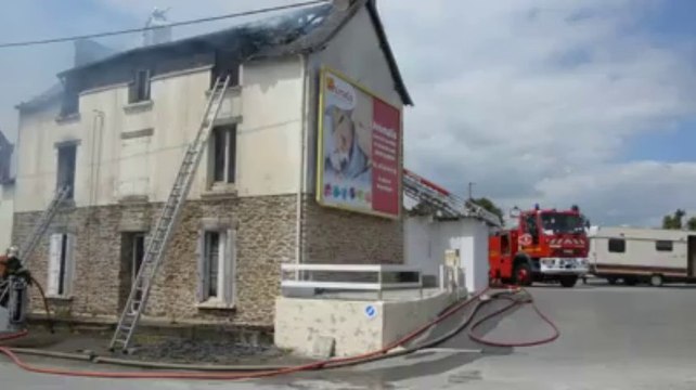 Quimper. Deux maisons en cours de rénovation ravagées par un incendie