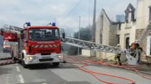 Quimper. Deux maisons en cours de rénovation ravagées par un incendie