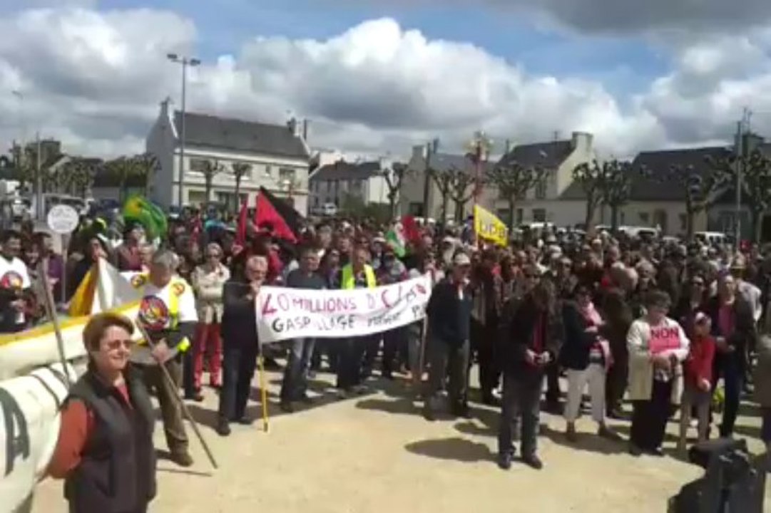 Landivisiau (29). 700 personnes pour dire non à la centrale