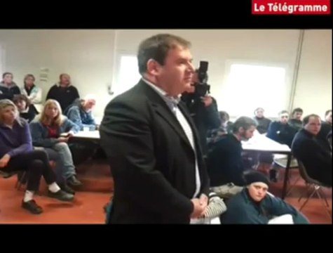 Poullaouen (29). Réaction de Christian Troadec suite à l'annonce de la fermeture de Marine Harvest