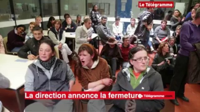 Landivisiau, Poullaouen. Les salariés de Marine Harvest se mobilisent