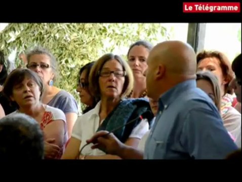 Saint-Brieuc. Grève massive au conseil général