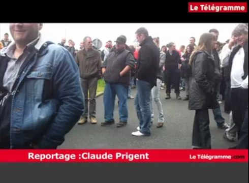 Lampaul-Guimiliau (29). Gad : nouvelle journée de mobilisation des salariés