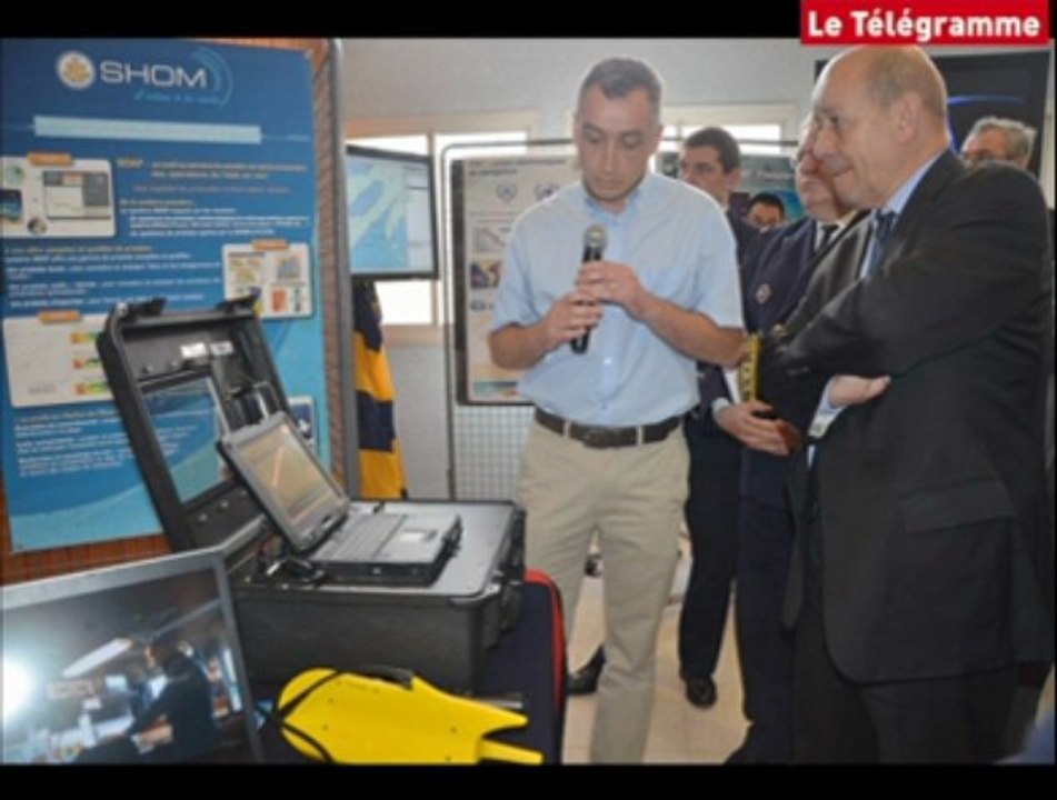 Brest. Jean-Yves Le Drian à propos  de la sécurité à l'île Longue