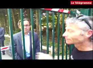 Theix. Les salariés de Gad devant le siège de la CECAB