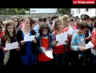 Paimpol. Au collège, la Résistante et le ministre