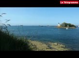 Baie de Morlaix.  Entre Terre et Mer : la Recouvrance près du château du Taureau