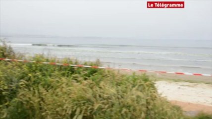 Kerlaz (29). Algues vertes : la plage de Trezmalaouen fermée