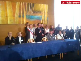 Lanester. Le discours de François Hollande