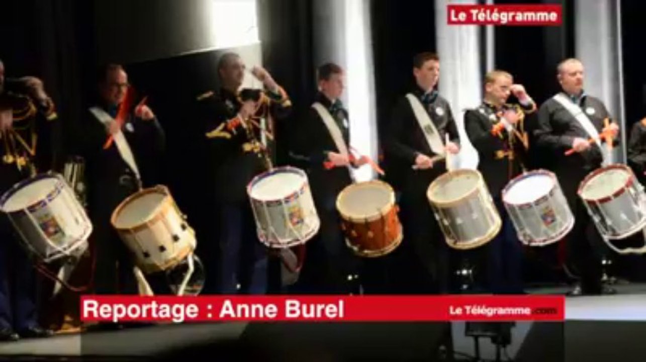 Saint-Brieuc. La Garde républicaine au festival de tambour