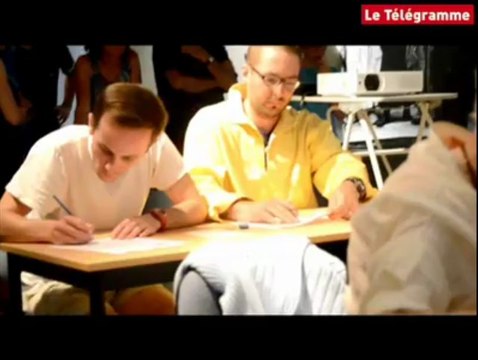 Port-Musée de Douarnenez. La dictée de 1933 !