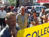Lannion. 120 personnes défilent pour la famille Albanaise