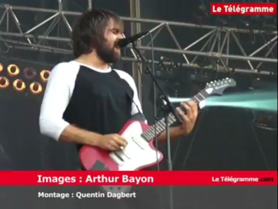 Vieilles Charrues. Les quatre Anglais de The Vaccines